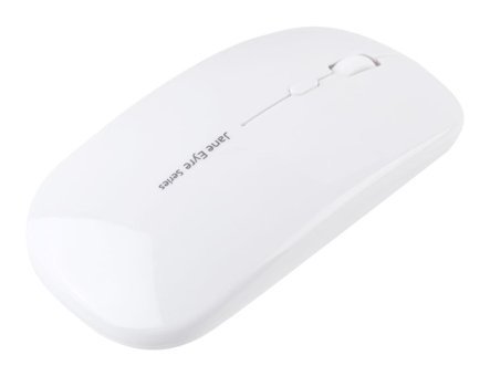 Hemobllo Sessiz Kablolu-Kablosuz Beyaz Optik Mouse
