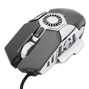 Sxhlseller SN7032 7 RGB Makrolu Kablolu Gri Optik Gaming Mouse