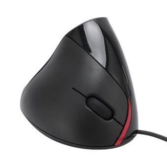 Annadue Ergonomik Dikey Makrolu Kablolu Siyah Optik Mouse