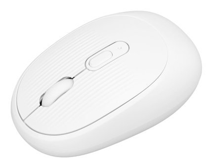 Lazmin112 Ergonomik Kablosuz Beyaz Optik Mouse