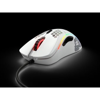 Glorious Model D RGB Makrolu Kablolu Krem Optik Gaming Mouse