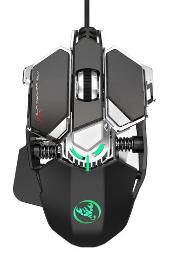 Generic J600 RGB Makrolu Kablolu Siyah Optik Gaming Mouse