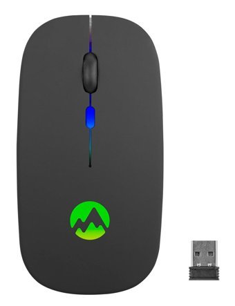 Everest SMW-710 RGB Kablosuz Siyah Optik Mouse