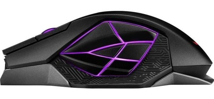 Asus ROG Spatha X RGB Makrolu Kablolu Siyah Lazer Gaming Mouse