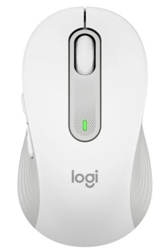 Logitech M650 Signature Makrolu Kablosuz Beyaz Optik Mouse