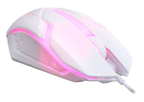 Gatuida RGB Kablolu Beyaz Optik Gaming Mouse