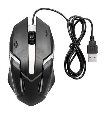 Mistaha CM-818 RGB Ergonomik Makrolu Kablolu Siyah Optik Gaming Mouse