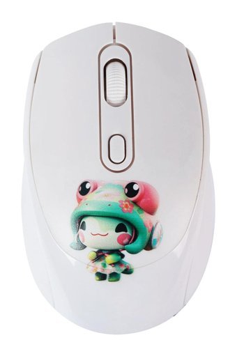 Generic Tablet Uyumlu Sessiz Kablosuz Beyaz Optik Mouse