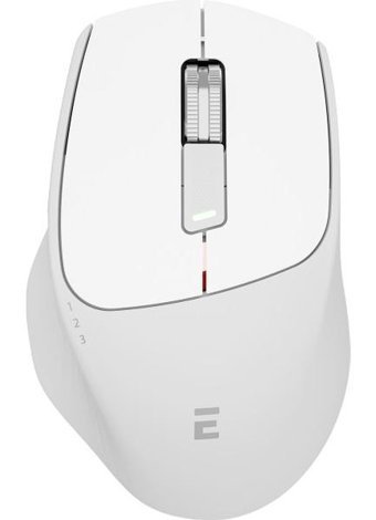 Everest SM-BT21 Sessiz Makrolu Kablosuz Beyaz Optik Mouse