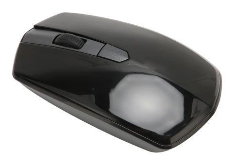 Dsheng Kompakt Kablosuz Siyah Optik Mouse