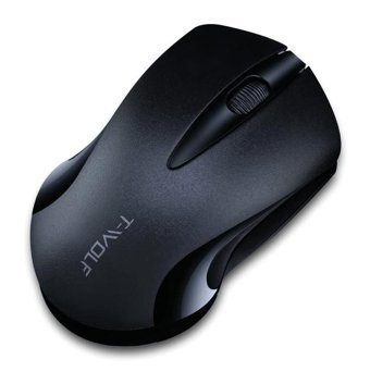 Mistaha Q2 Ergonomik Kablosuz Siyah Optik Mouse