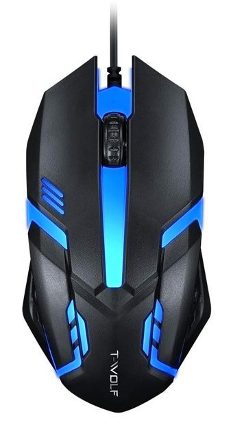 Cankypu V1 RGB Kablolu Siyah Optik Gaming Mouse