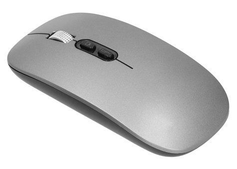 Ciciglow Sessiz Ergonomik Kablosuz Gri Optik Mouse