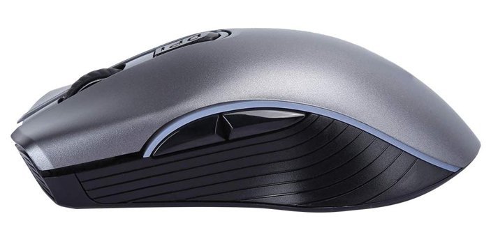 Bewinner Sessiz Kablosuz Gri Optik Mouse