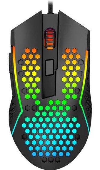 Redragon M987-K RGB Makrolu Kablolu Siyah Optik Gaming Mouse