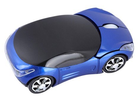 Sxhlseller Araba Görünümlü Kablosuz Mavi Optik Mouse