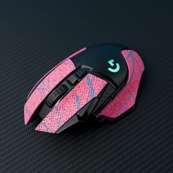 Logitech G502 Hero SE RGB Makrolu Kablosuz Pembe Optik Mouse