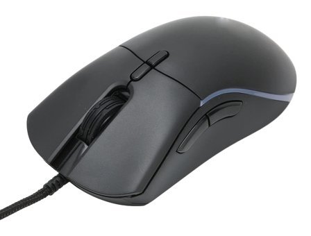 Lazmin112 RGB Ergonomik Makrolu Kablolu Siyah Optik Mouse