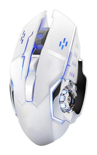 Uonlytech X8 Sessiz Ergonomik Kablosuz Beyaz Optik Gaming Mouse