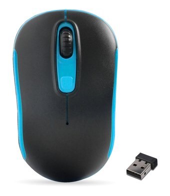 Everest SM-804 Kablosuz Siyah-Mavi Optik Mouse