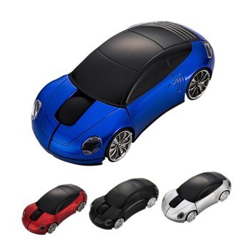 Kıchouse Araba Görünümlü Kablosuz Mavi Optik Mouse