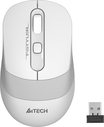 A4 Tech Nano FG10 Kablosuz Beyaz Optik Mouse