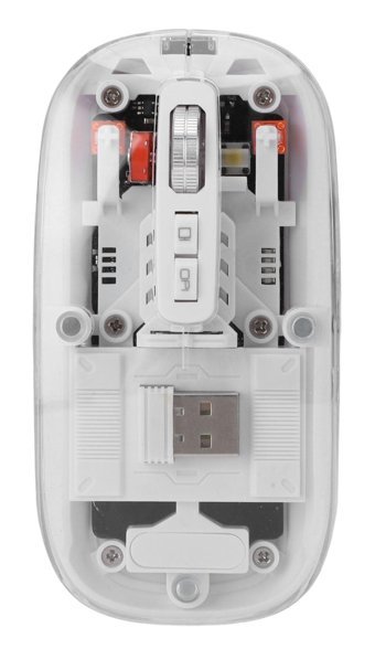Dsheng SN7032 7 Makrolu Kablosuz Beyaz Optik Mouse
