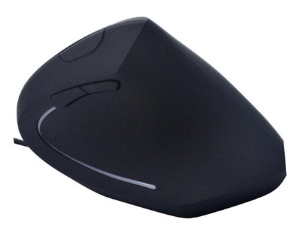 Gatuida Ergonomik Dikey Makrolu Kablolu Siyah Optik Mouse