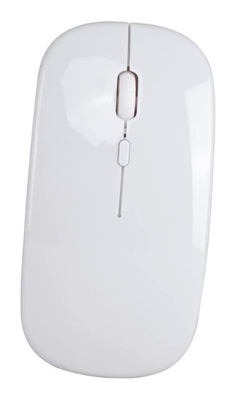 Qaohe Sessiz Kablosuz Beyaz Optik Mouse
