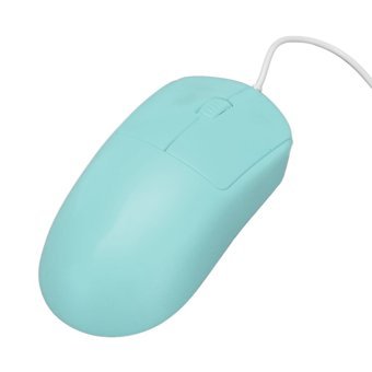 Annadue Ergonomik Kablolu Mavi Optik Mouse