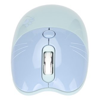 Shanrya 6bKwg Sessiz Kablosuz Mavi Optik Mouse