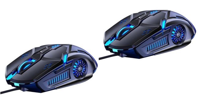 Osaladı RGB Sessiz Makrolu Kablolu Beyaz Optik Gaming Mouse