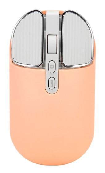 Haofy Sessiz Makrolu Kablosuz Turuncu Optik Mouse