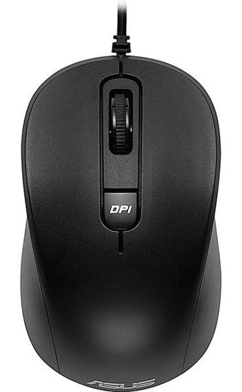 Asus MU101C Sessiz Kablolu Siyah Optik Mouse