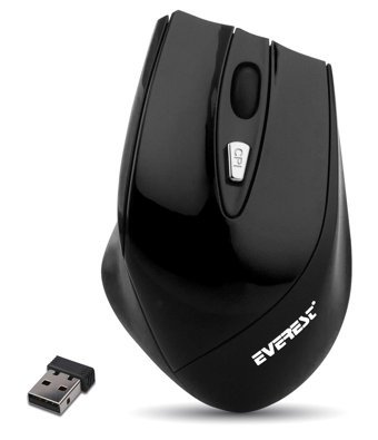 Everest SM-350B Kablosuz Siyah Optik Mouse