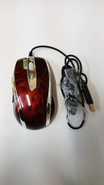 Everest X-968 Makrolu Kablolu Kırmızı Lazer Mouse