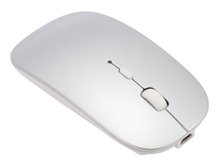 Sxhlseller Sessiz Kablosuz Gümüş Optik Mouse