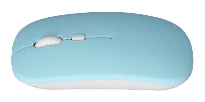 Broleo Sessiz Ergonomik Kablosuz Yeşil Optik Mouse