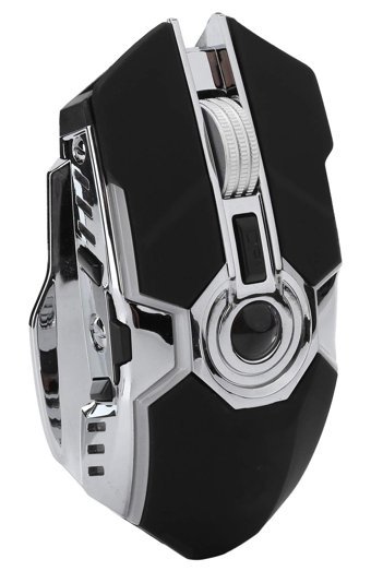 Ashata Sessiz Ergonomik Makrolu Kablosuz Siyah Optik Gaming Mouse