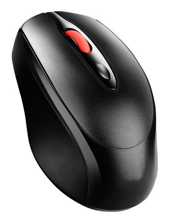 Fiauli Ergonomik Kablosuz Siyah Optik Mouse