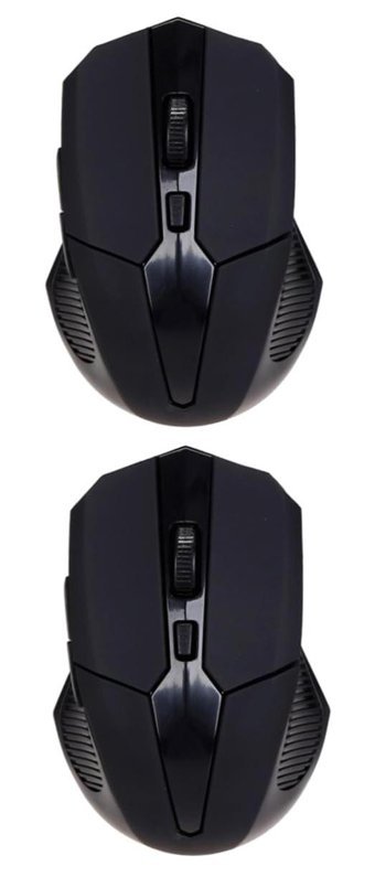 Gatuida RGB Makrolu Kablosuz Siyah Optik Gaming 2 Adet Mouse