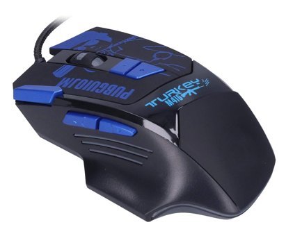 Ccylez Programlanabilir RGB Ergonomik Makrolu Kablolu Siyah Optik Gaming Mouse