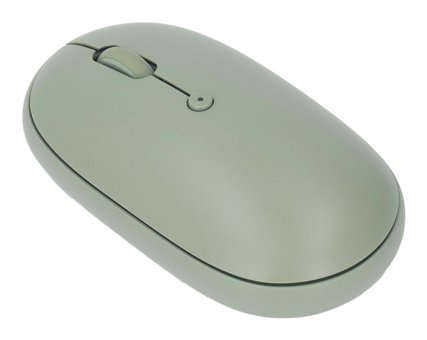 Annadue Sessiz Ergonomik Kablosuz Yeşil Optik Mouse