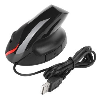 Dpofirs JSY-12 Ergonomik Dikey Makrolu Kablolu Siyah Optik Gaming Mouse