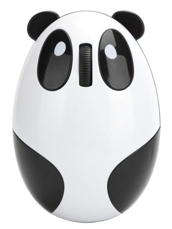 Kimiss Panda Kablosuz Beyaz Optik Mouse