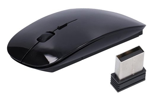 Sxhlseller İnce Tasarım Kablosuz Siyah Optik Mouse