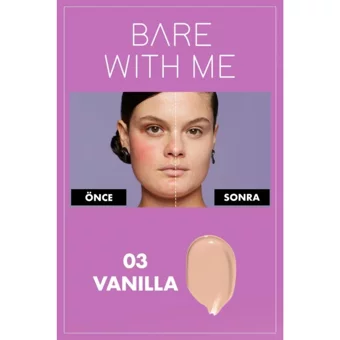 Nyx Makeup With Me 03 Vanilla Nemlendiricili Göz Altı ve Yüz Likit Serum Kapatıcı
