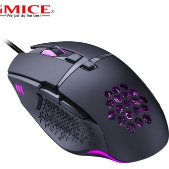 Jingyi T90 RGB Makrolu Kablolu Siyah Optik Gaming Mouse