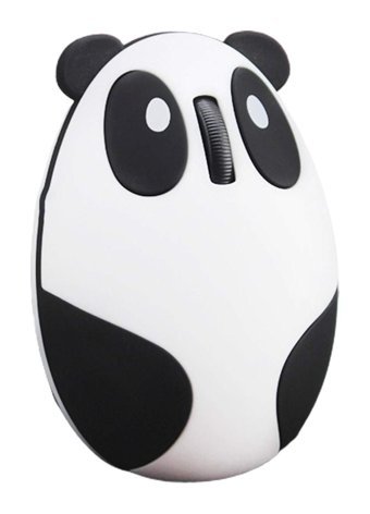 Fiauli Panda Kablosuz Siyah Optik Mouse