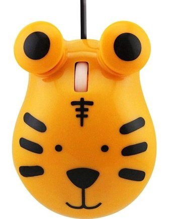 Jingyi Kaplan Şekilli Kablolu Turuncu Optik Mouse